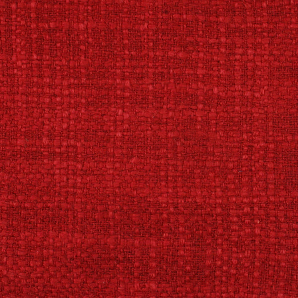 9 x 9 po échantillon de tissu - Tissu décor maison - Les essentiels - Bouclé luxor - Rouge