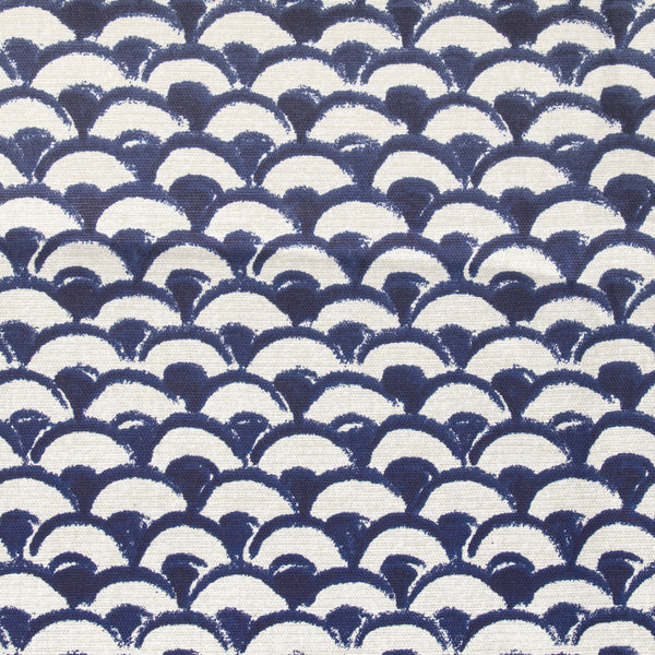 Tissu décor maison - Grande largeur - Chic Mondial - Kimiko Bleu