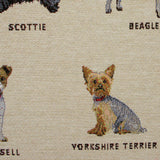 Home Decor Fabric - Gentleman's Club - Man's best friend - Beige