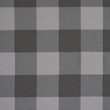 Home Decor Fabric - Urban loft - Buffalo plaid - Charcoal