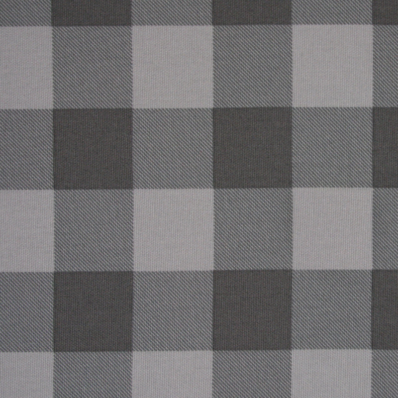 Home Decor Fabric - Urban loft - Buffalo plaid - Charcoal
