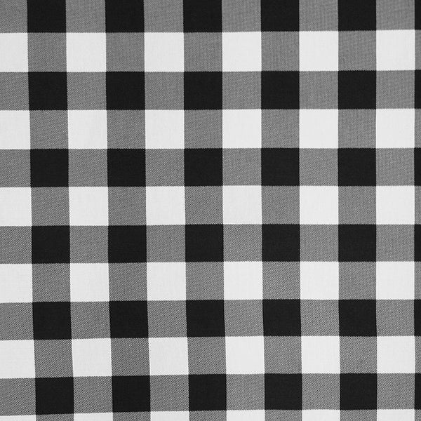 Home Decor Fabric - Urban loft - Buffalo plaid - Black/White