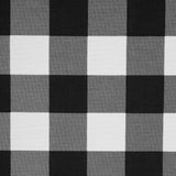 Home Decor Fabric - Urban loft - Buffalo plaid - Black/White