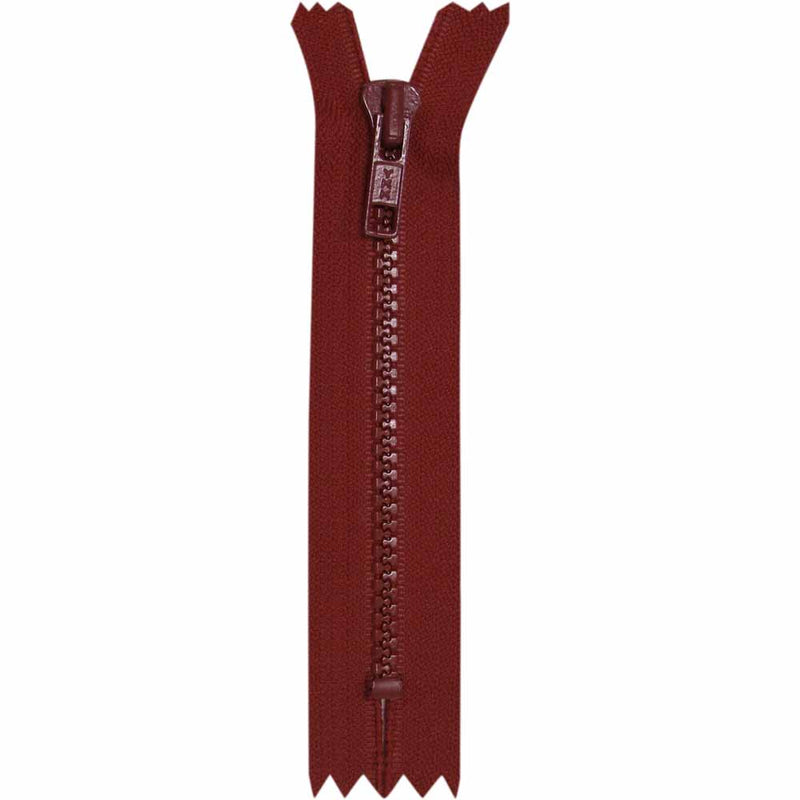 COSTUMAKERS Activewear Closed End Zipper 18cm (7") - Bordeaux - 1763
