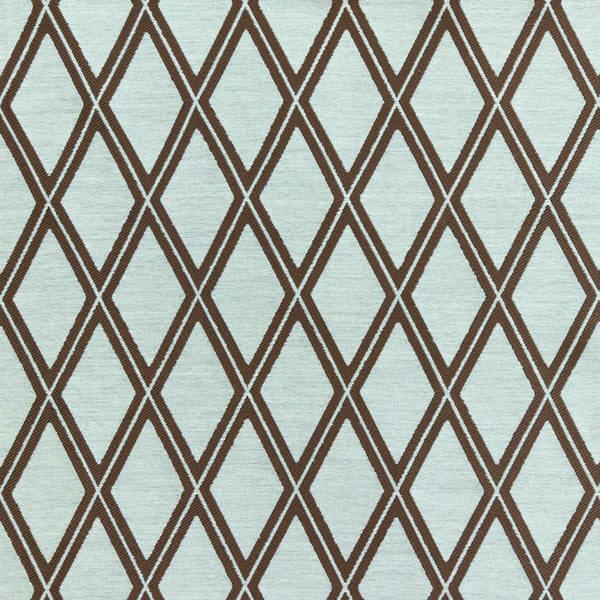 9 x 9 po échantillon de tissu - Tissu décor maison - Cape Cod - Beaufort trellis - Aqua