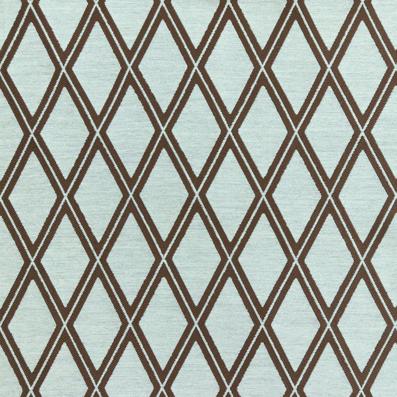 9 x 9 inch Home Decor Fabric Swatch - Home Decor Fabric - Cape Cod - Beaufort trellis - Aqua