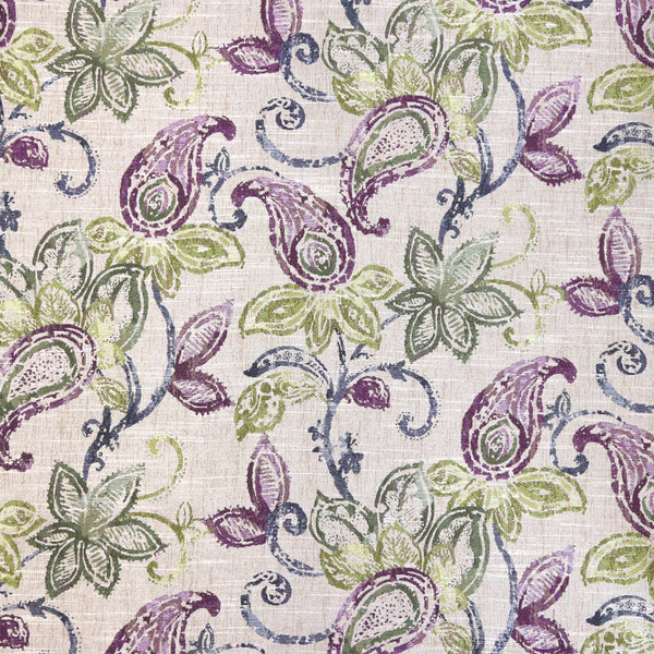 Home Decor Fabric - Bohemian Chic - Caliope - Purple