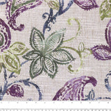 Tissu décor maison - Chic bohémien - Caliope - Mauve