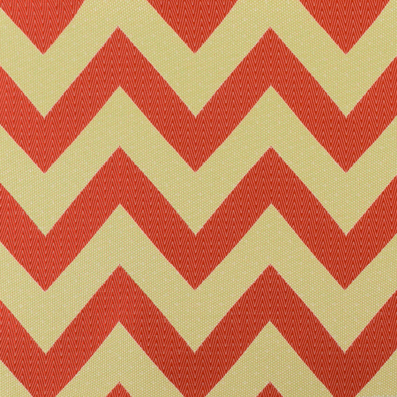 9 x 9 po échantillon de tissu - Tissu décor maison - HGTV - Chevron chic - Rouge