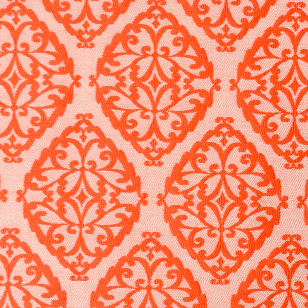 9 x 9 po échantillon de tissu - Tissu décor maison - PK Studio - Stencil study Orange