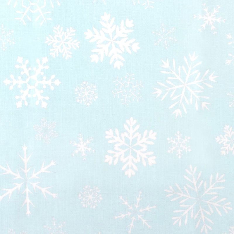 Home Decor Fabric - Christmas Prints - Angel Aqua