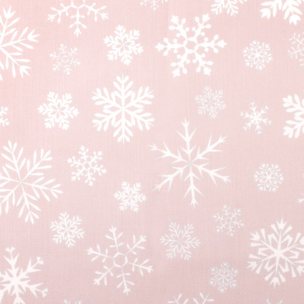 Home Decor Fabric - Christmas Prints - Angel Blush