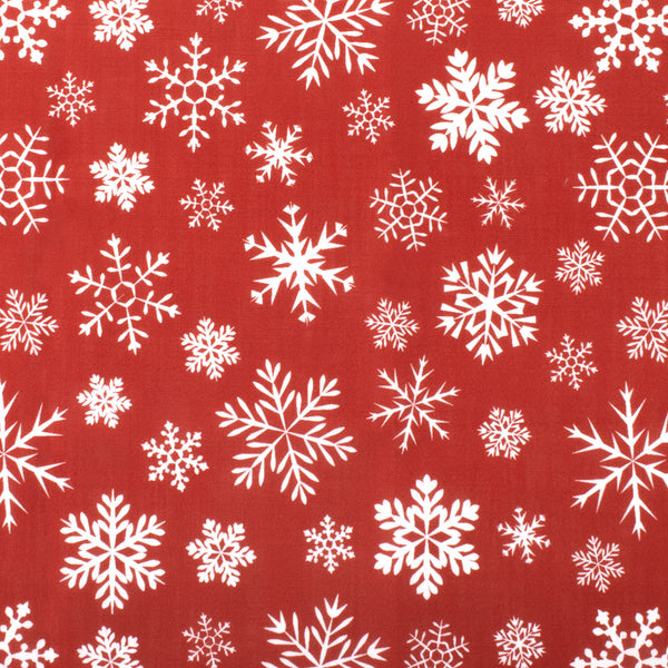 Home Decor Fabric - Christmas Prints - Angel Red