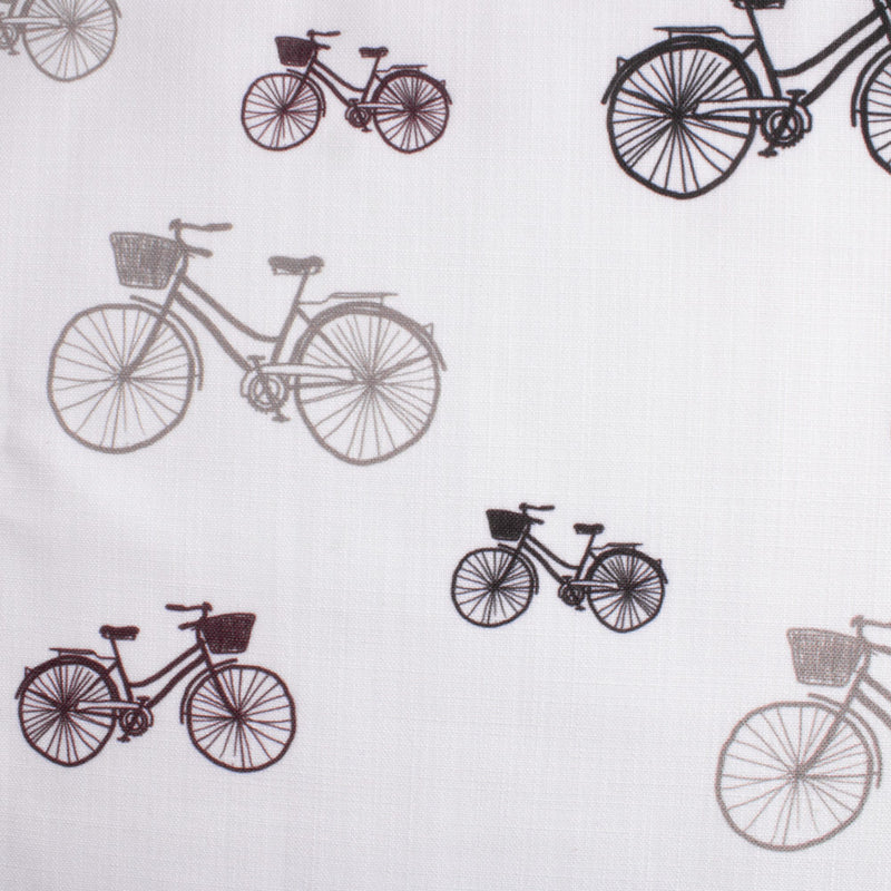 Tissu décor maison - Loft Urbain - Bicyclette - Beige