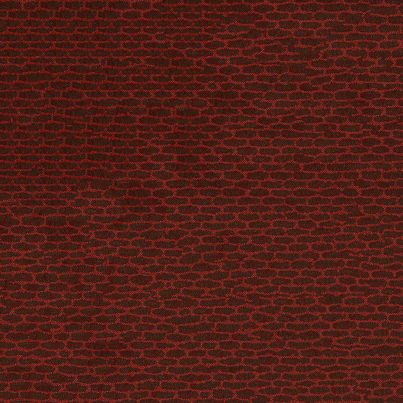 Home Decor Fabric - Vision - Flagstone Leather Look Red