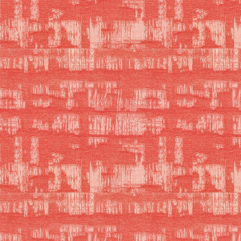 9 x 9 inch Home Decor Fabric Swatch - Vision - Jacquards Cohiba Coral