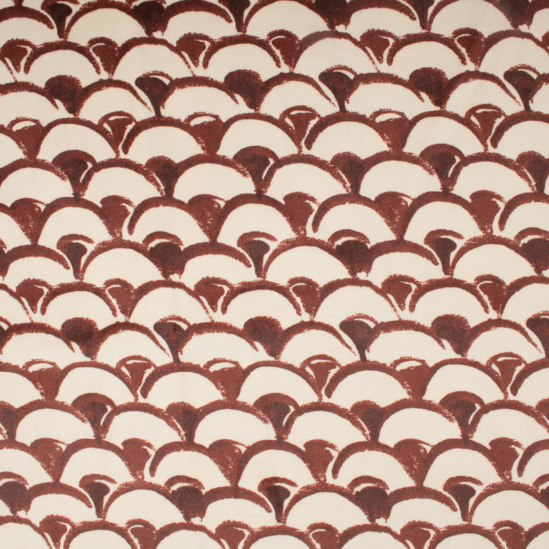 Tissu décor maison - Asia - Velours Imprimé Yasuko àpice