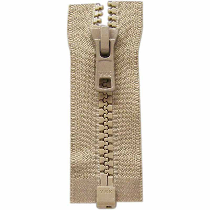 COSTUMAKERS Activewear One Way Separating Zipper 30cm (12") - Light Beige - 1764