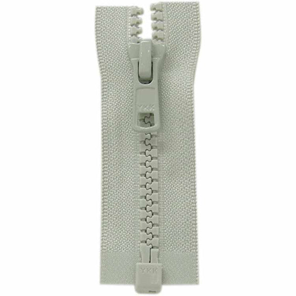 COSTUMAKERS Activewear One Way Separating Zipper 30cm (12") - Light Grey - 1764