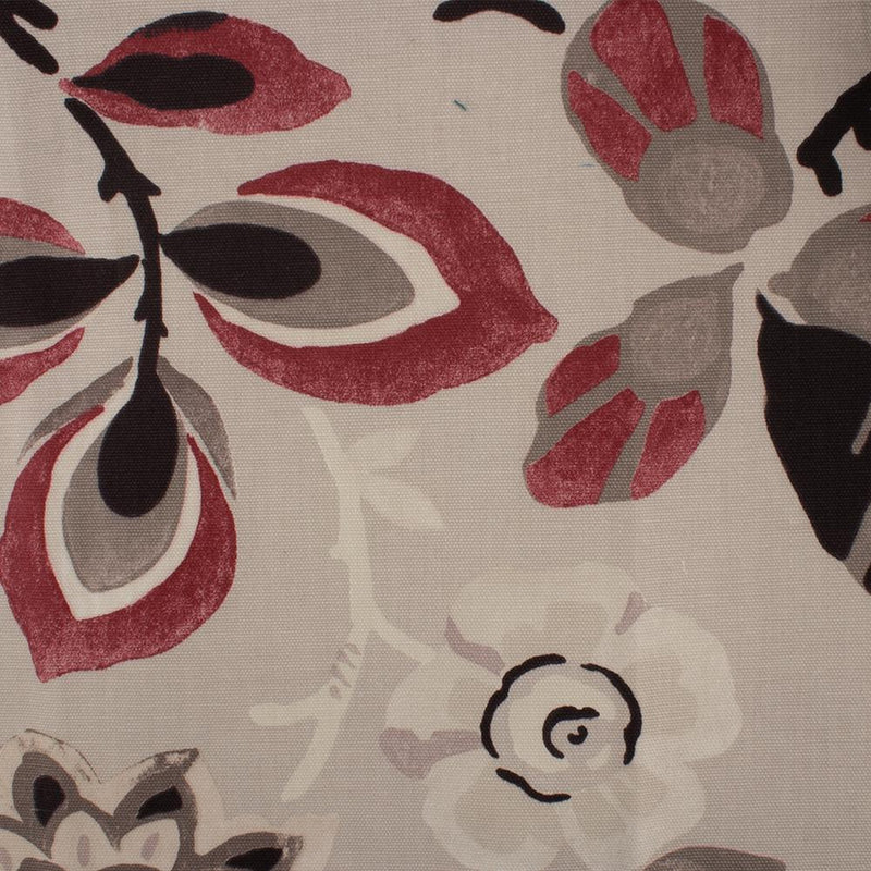 9 x 9 inch Home Decor Fabric Swatch - European Print - Bohemia Berry