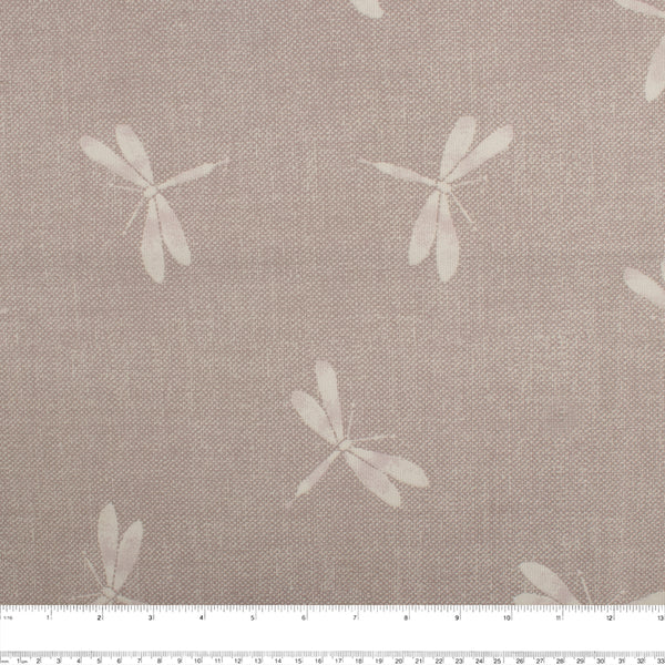 Home Decor Fabric - European Print - Dragonfly Heather