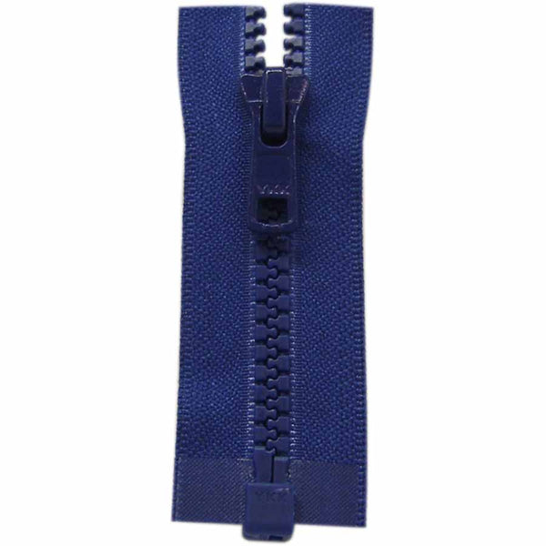 COSTUMAKERS Fermeture à glissière pour les vêtements de sport séparable à un sens 40cm (16 po) - bleu royal - 1764