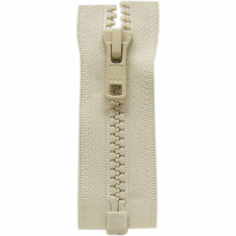 COSTUMAKERS Activewear One Way Separating Zipper 40cm (16") - Natural - 1764