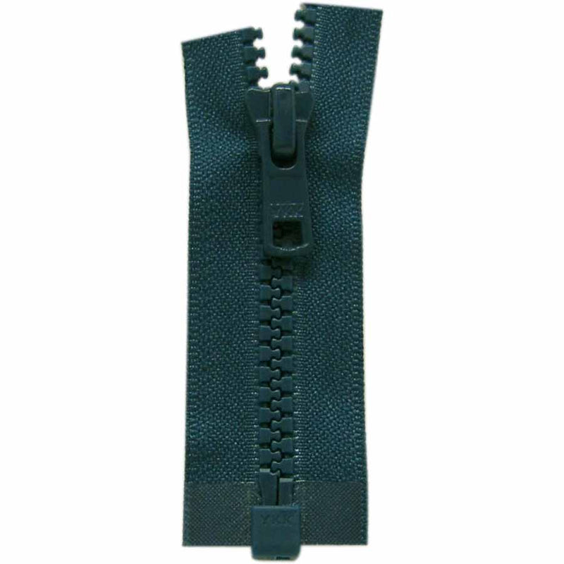 COSTUMAKERS Activewear One Way Separating Zipper 40cm (16") - Teal - 1764