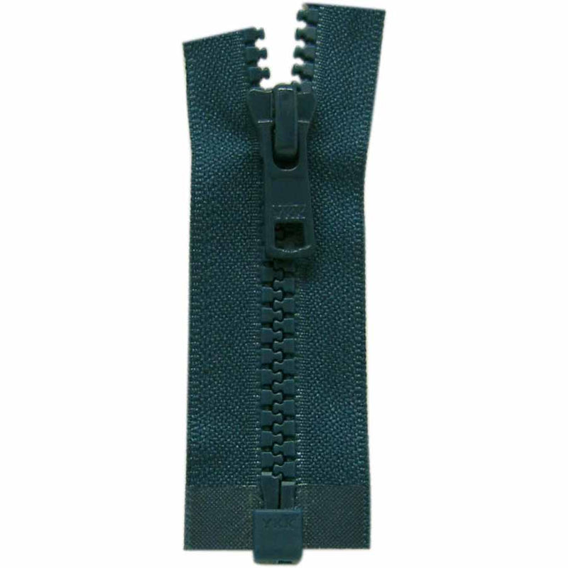 COSTUMAKERS Activewear One Way Separating Zipper 45cm (18") - Teal - 1764