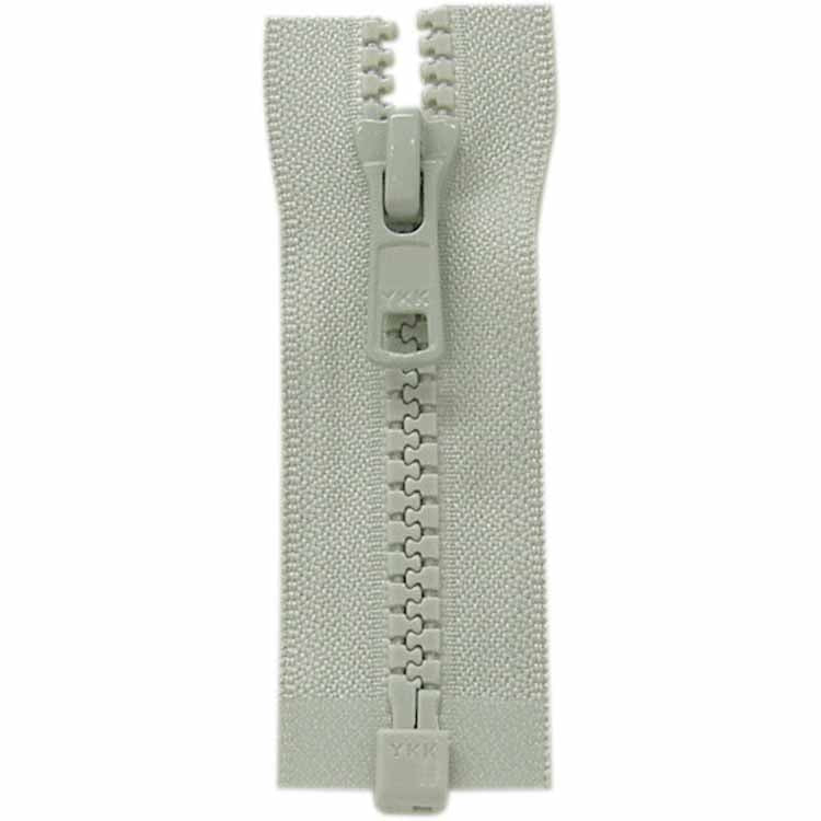 COSTUMAKERS Activewear One Way Separating Zipper 50cm (20") - Light Grey - 1764
