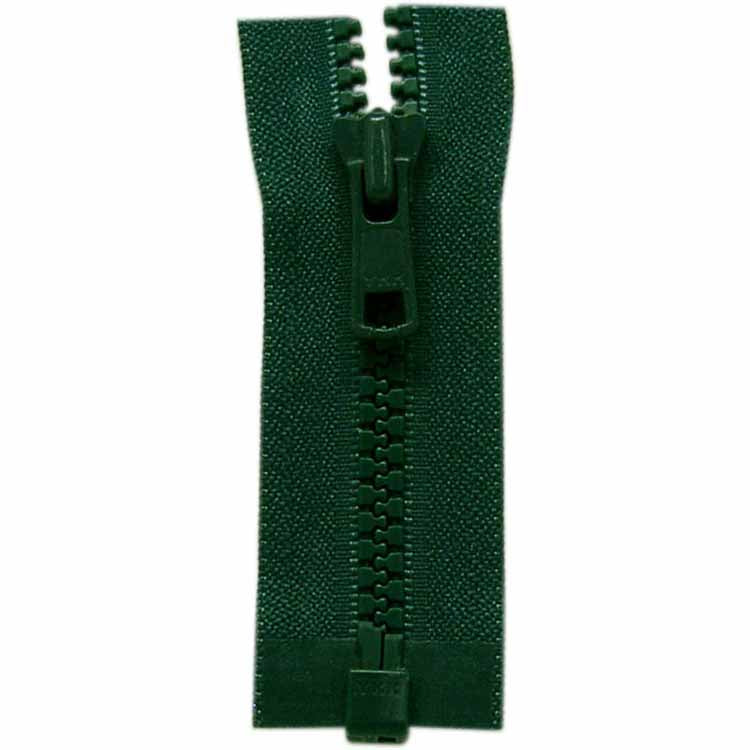COSTUMAKERS Activewear One Way Separating Zipper 50cm (20") - Forest Green - 1764