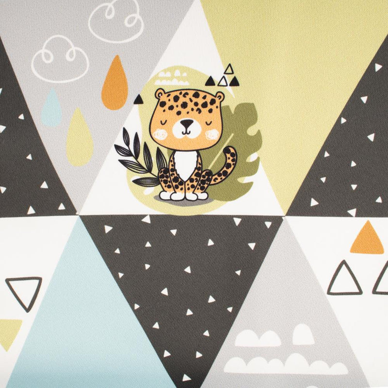 9 x 9 inch Home Decor Fabric Swatch - Balade dans l'Amazonie - Jungle - Multicolor