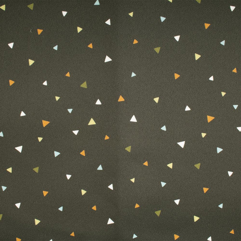 9 x 9 inch Home Decor Fabric Swatch - Balade dans l'Amazonie - Trigone - Multicolor