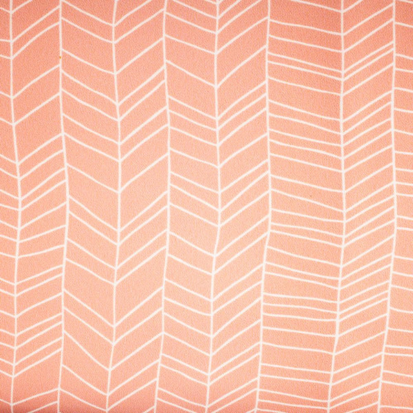 9 x 9 inch Home Decor Fabric Swatch - Gribouillis en Folie - Echelon - Pink