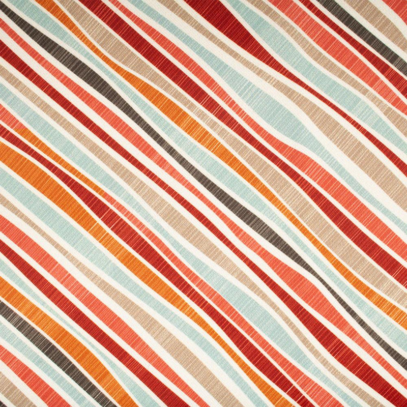 9 x 9 inch Home Decor Fabric Swatch - In Flight - Clever - Coral