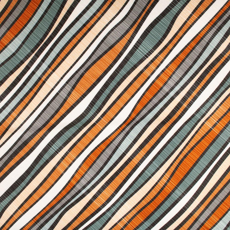 9 x 9 inch Home Decor Fabric Swatch - In Flight - Clever - Orange
