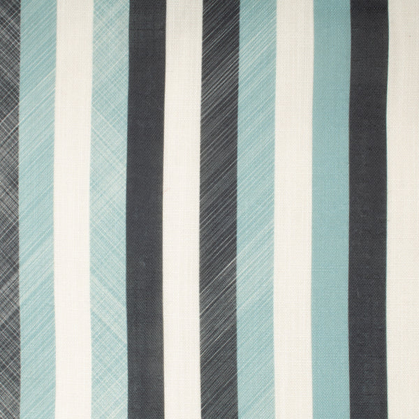Tissu Décor Maison - Les Essentiels - Stripe Aqua