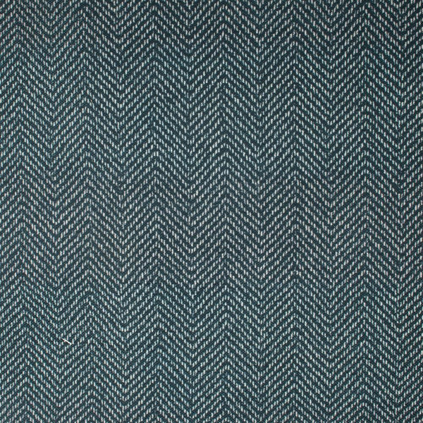 9 x 9 inch Home Decor Fabric Swatch - Limoncello - Herringbone Denim