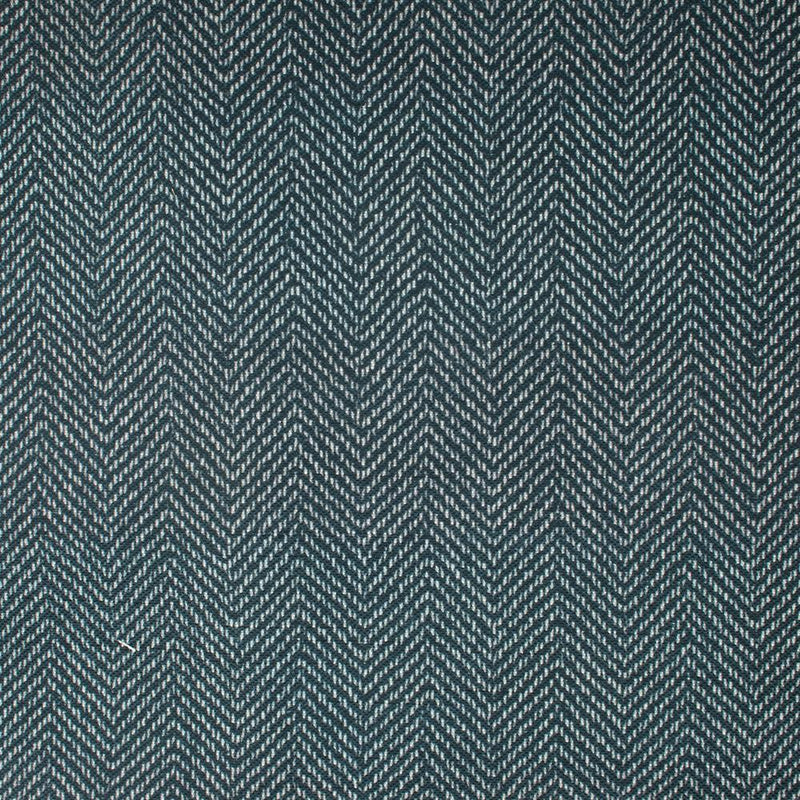 9 x 9 inch Home Decor Fabric Swatch - Limoncello - Herringbone Denim