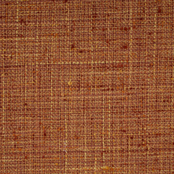 9 x 9 inch Home Decor Fabric Swatch  - Mid Century - Linen Look Brick