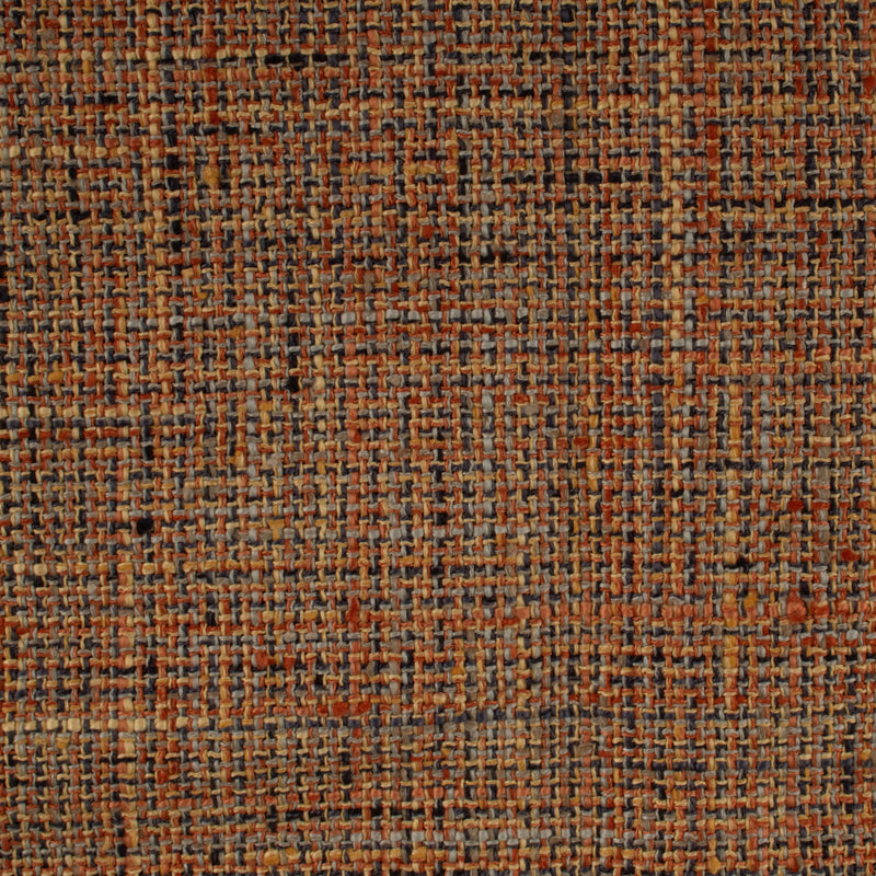 Tissu décor maison - Mid Century - Aspect Lin Corail