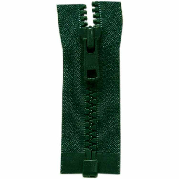 COSTUMAKERS Activewear One Way Separating Zipper 65cm (26") - Forest Green - 1764