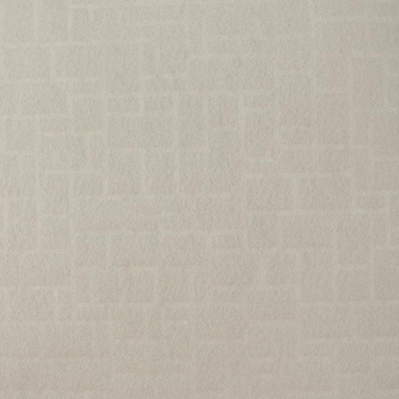 9 x 9 inch Home Decor Fabric Swatch - Upholstery - Embossed rodon - Beige