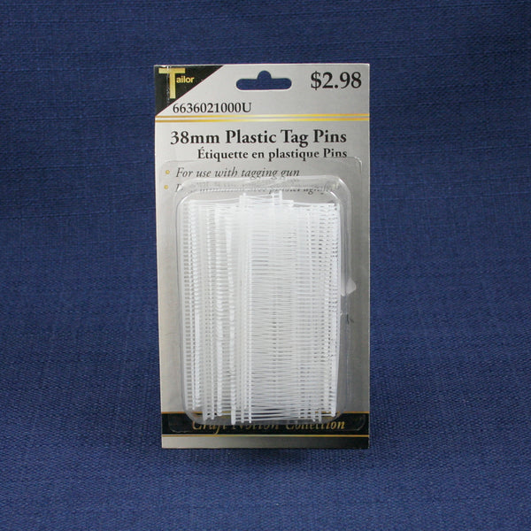 Plastic Tag Pins 38mm