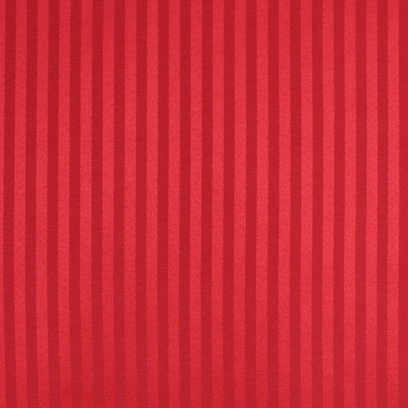 9 x 9 inch Home Decor Fabric Swatch - Tablecloth Fabric - Wide-width - Stripes - Red