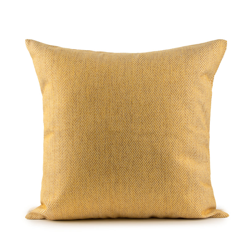 Decorative cushion cover - Solid - Beige - 18 x 18''