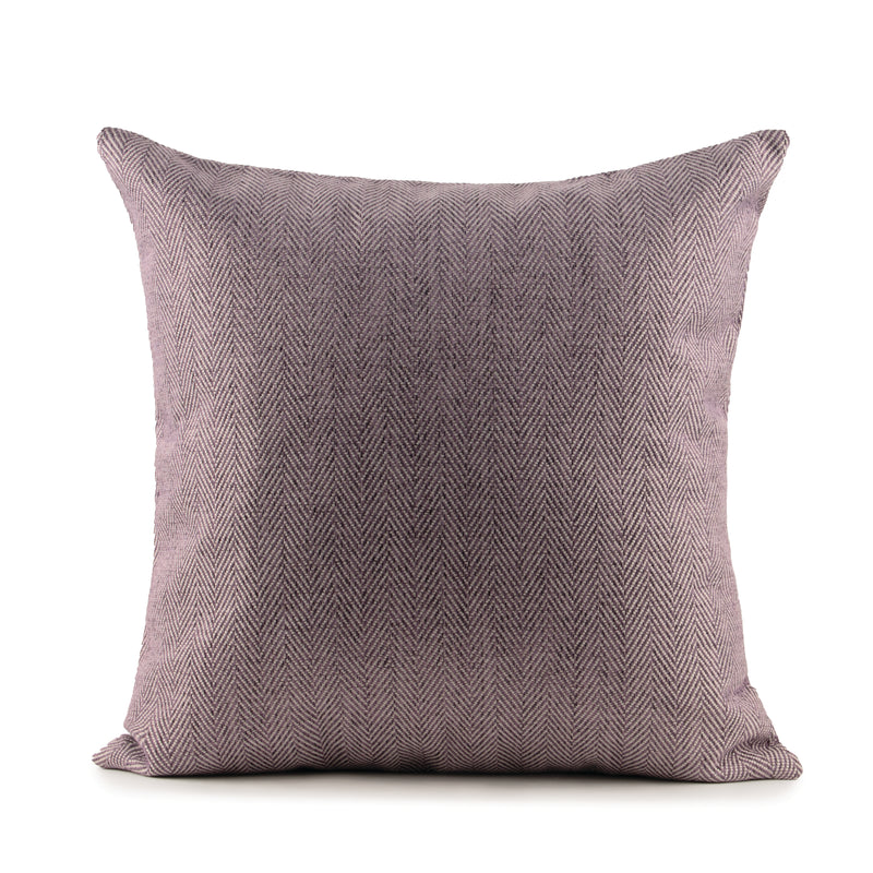 Decorative cushion cover - Solid - Purple - 18 x 18''