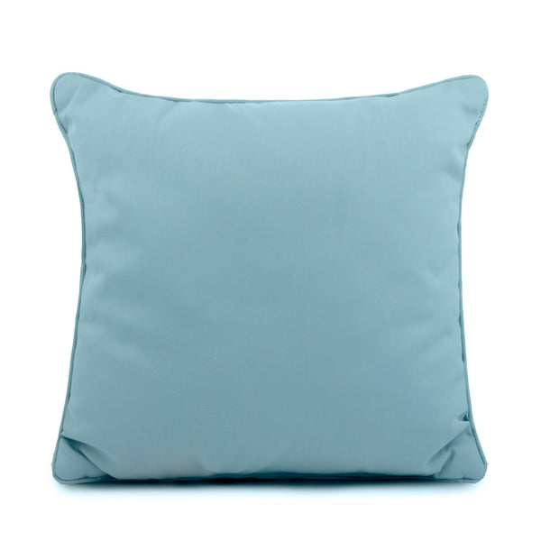 Indoor/Outdoor cushion - 20 x 20'' - Solid - Blue