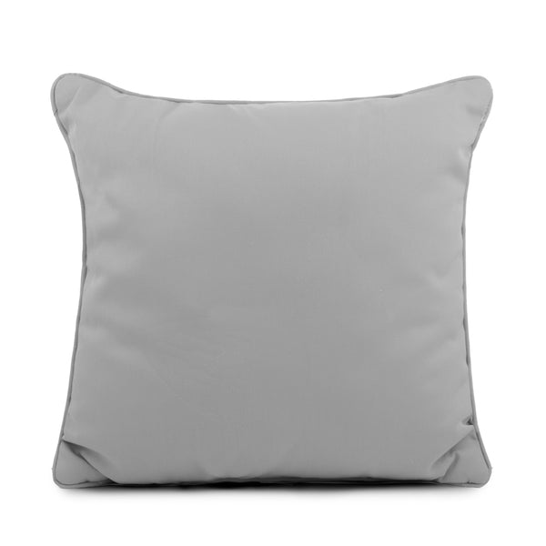 Indoor/Outdoor cushion - 20 x 20'' - Solid - Medium Grey