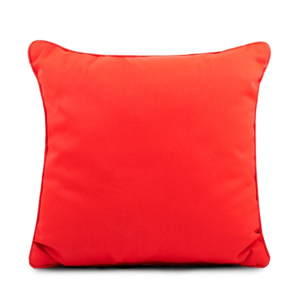 Indoor/Outdoor cushion - 20 x 20'' - Solid - Red